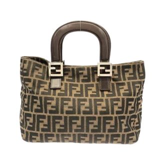 Fendi Pre-owned Canvas Tote Bag - Dames - Vintage Handtas - Bruin - ONE Size - Vintage