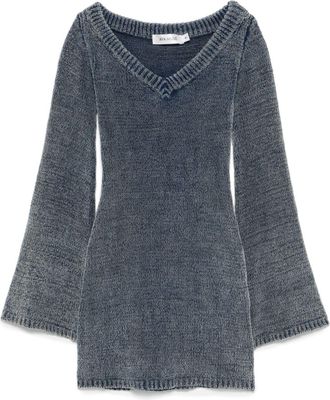 Aya Muse Knitted Mini Dress - Womens - Polyester/Cotton