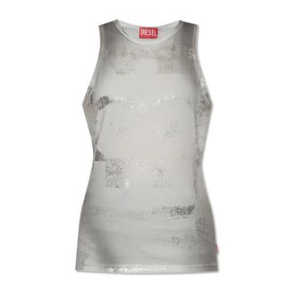 Diesel Mujer, Camisetas, Gris, Talla: S