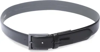 HUGO BOSS Accessoires Boss Barn Stretch Riem in Zwart
