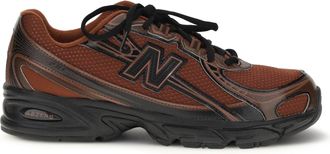 New Balance Unisex Sneakers 740 Brown Pumpernickel Upper: Polyamide Trainers