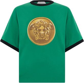Versace Uomo, Top, Verde, L, new