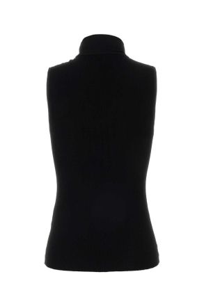 Loewe Womens Black Knit Top Maglie