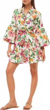 Misa The Martina Dress In White Multi