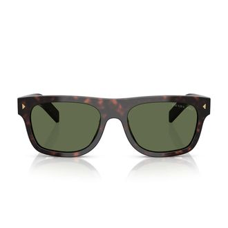 Prada Sunglasses Prb12 S 17 N20 G Havana/Green Unisex Polarized