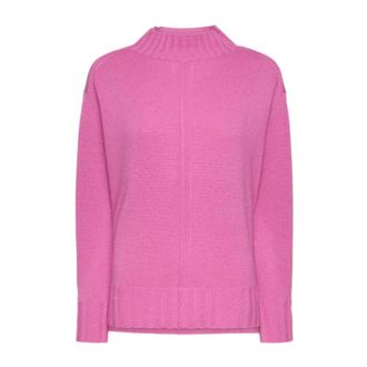 Elena Miro Dames, Truien, Roze, Maat: XS Wol