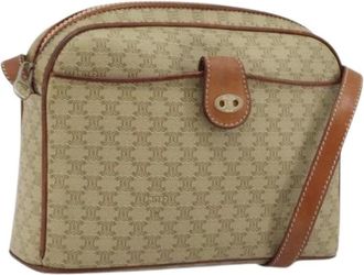 Celine Pre-owned Cross Body Bags, female, Beige, Size: ONE SIZE Pre-owned Vintage Shoulder Bag