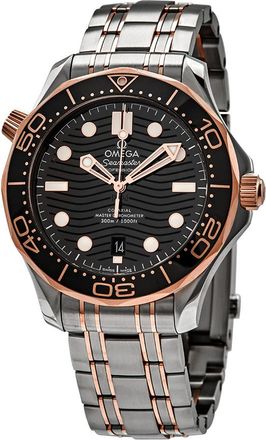 Omega Pre-owned Omega Seamaster Black Dial Mens Watch 210.20.42.20.01.001