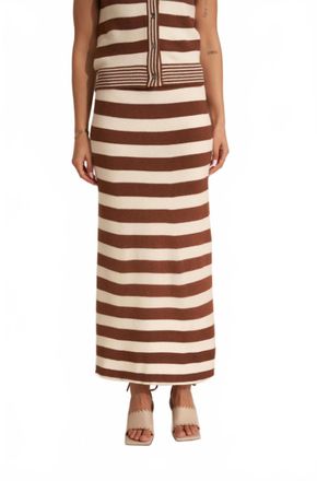 Callahan Paxe Maxi Skirt In Brown