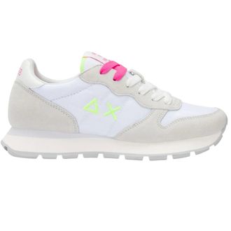 Sun 68 Ally Solid Nylon - female - Sun68 - Sneakers - White - 3 UK - Shoes
