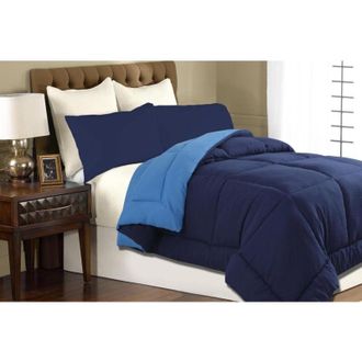 Trade Shop Trade Shop - Trapunta Double Face Matrimoniale 2 Piazze Azzurro Doppia 300gr Anallergico