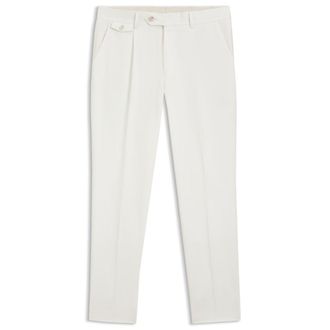 BOSS Tapered-fit pants in a cotton blend