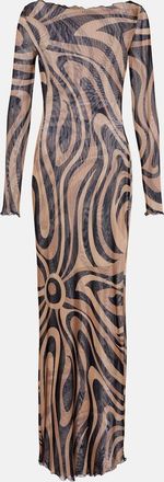Pucci Marmo tulle maxi dress