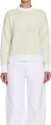 Pistola Denim Aura Sweater In Limeade