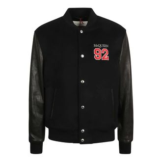 Alexander McQueen Hombre, Chaquetas, Negro, Talla: M