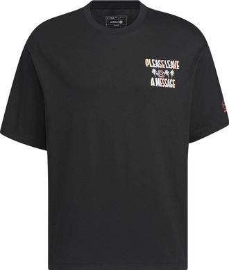 adidas T-Shirts Asia Sizing Black IA6746