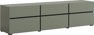 Petits Meubles Mueble TV 3 puertas 180 cm estratificado Verde