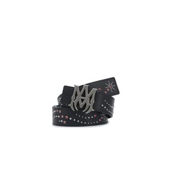 Amiri Belts, male, Black, 100 CM, MA Stud 4cm Belt