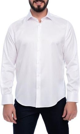 Vella Pais Berwick Slim Fit Cotton Dress Shirt in White at Nordstrom Rack, Size Xxx-Large