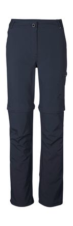 Killtec Zip-off-Hose KILLTEC KOS 5 WMN PNTS, Damen, Gr. 34, Normalgr&ouml;ssen, blau (nachtblau), Obermaterial: 92% Polyester, 8% Elasthan, Hosen Zip-off-Hose, Abz