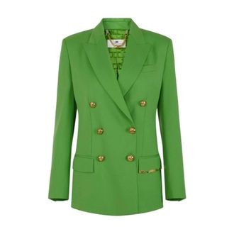 Elisabetta Franchi Donna, Giacche, Verde, L, new