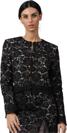 Pinko Spencer Jas voor Mannen - Dames - Zomerjassen - Zwart - L - Jassen