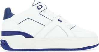 Just Don Two Tone Leather Courtside Lo Jd3 Sneakers
