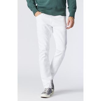 Mavi Jake Slim Fit Jeans in White Houston at Nordstrom Rack, Size 30 X 32