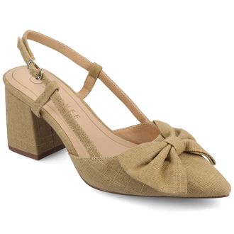 Journee Collection Women & apos;s Tailynn Medium and Wide Width Pumps
