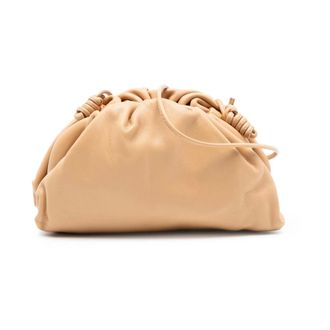 Bottega Veneta Pre-owned Cross Body Bags, female, Brown, Size: ONE SIZE Pre-owned Pouch Leather Bag