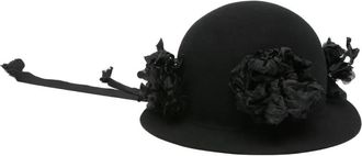 Comme Des Garçons Cappello con nastro - Nero