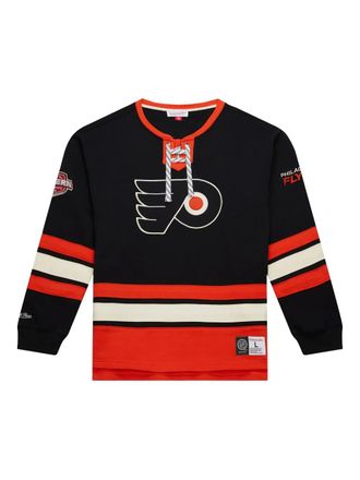 Mitchell & Ness Philadelphia Flyers lace-up pullover - Black