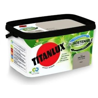 Titan Pintura Plast Biosost. Blanco - 4 L