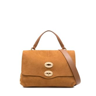 Zanellato Postina Jones Shoulder Bag - female - Zanellato - Handbags - Brown - ONE SIZE - Bags