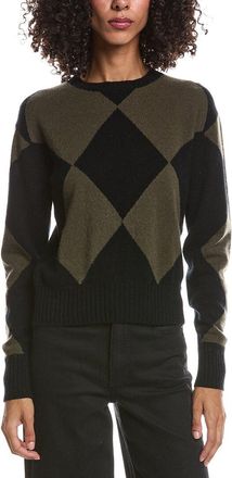 Brodie Avery Argyle Crewneck Cashmere Sweater
