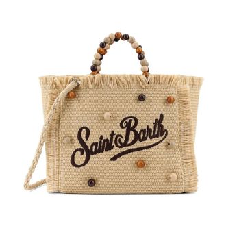 MC2 Saint Barth Tote Bags, female, Beige, Size: ONE SIZE Borsa Colette