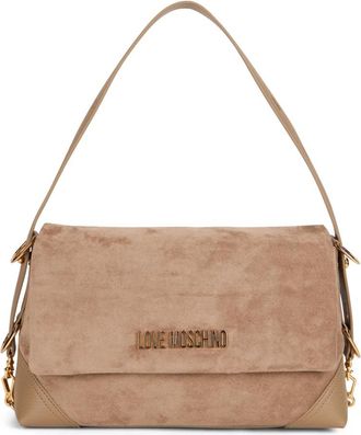 Love Moschino Schoudertas - Dames - Schoudertassen - Beige - ONE Size - Polyester - Tassen
