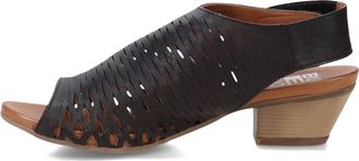 Bueno Womens Lacey Sandal In Black