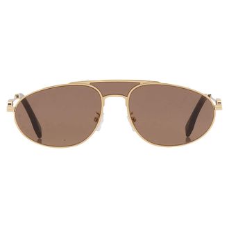 Fendi Brown Phantos Mens Sunglasses FE40072U 30E 57