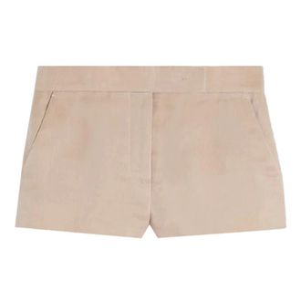Max Mara Short Shorts, female, Beige, Size: 2XS 003 Paper Bag