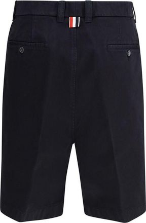 Thom Browne Typewriter Cloth Bermuda Shorts - Blue