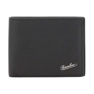Borsalino Borsalino Portemonnees Zwart - Heren - Accessoires - Zwart - Maat: ONE Size Zijde