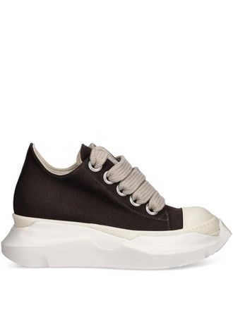 Rick Owens Jumbolace Abstract Low Sneaks lace-up sneakers - Brown