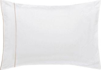 Anne de Solène Anne De Solène Set Of Two 200 Thread Count Louvre Pillowcases