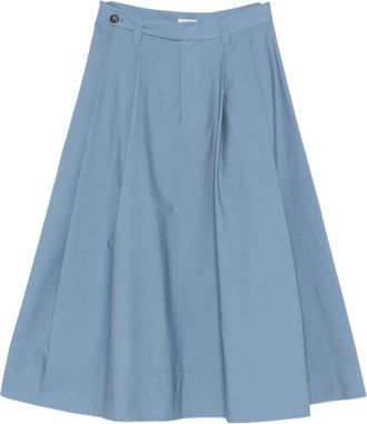 Brunello Cucinelli Cotton Long Skirt-Donna