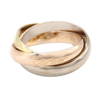 Cartier Pink Gold White Gold Yellow Gold Yellow Gold (18K) Pink Gold (18K) White Gold (18K) Band Ring (Pre-Owned)