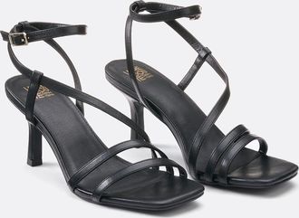 La Redoute Collections Sandalen met naaldak