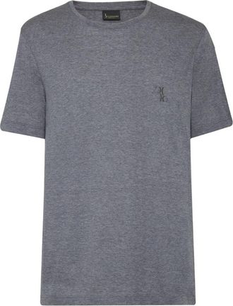 Billionaire Boys Club T-Shirt Round Neck SS Crest - Heren - T-shirts - Grijs - 2XL - Katoen - Tops