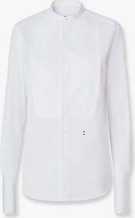 Fendi Camicia in popeline bianco - FENDI - gender_Woman