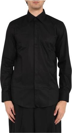 HUGO BOSS Hugo, Formal Shirts, male, Black, Size: 2XL Formal Shirts